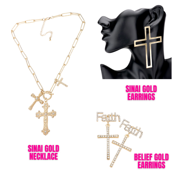 Sinai Gold Necklace