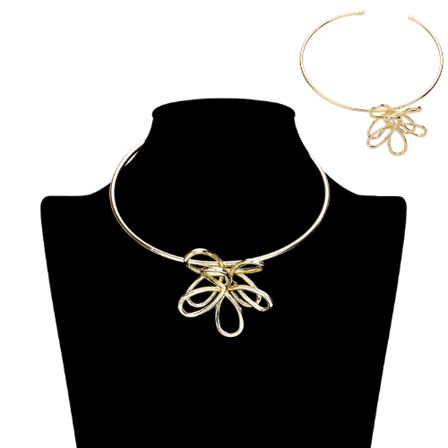 Glaze Gold Necklace (Choker)