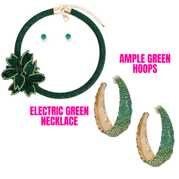 Electric Green Necklace