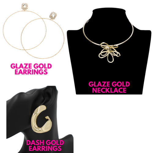 Glaze Gold Necklace (Choker)