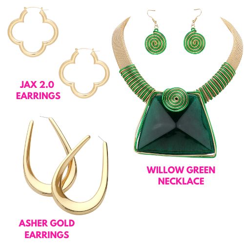 Willow Green Necklace