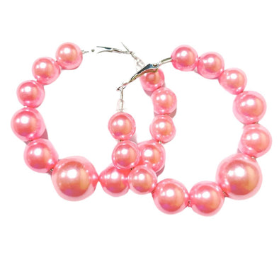 Pinky Pearl Earrings