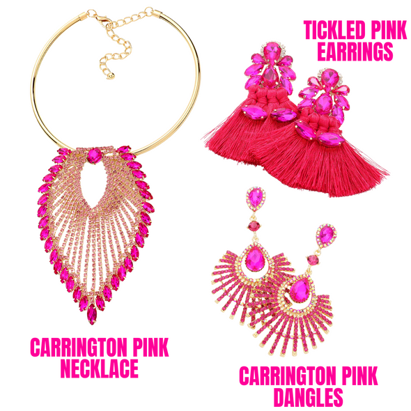 Carrington Pink Dangles