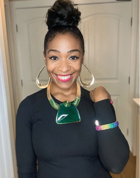 Willow Green Necklace
