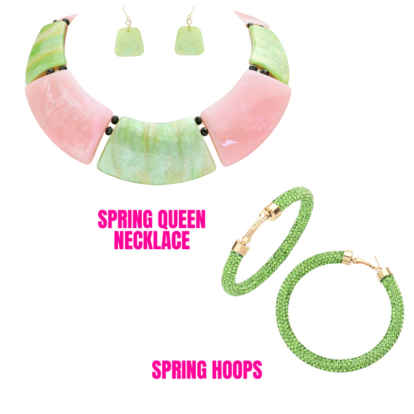 Spring Green Necklace